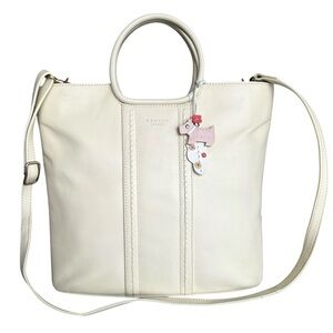 RADLEY LONDON Tote White Leather Shoulder Bag